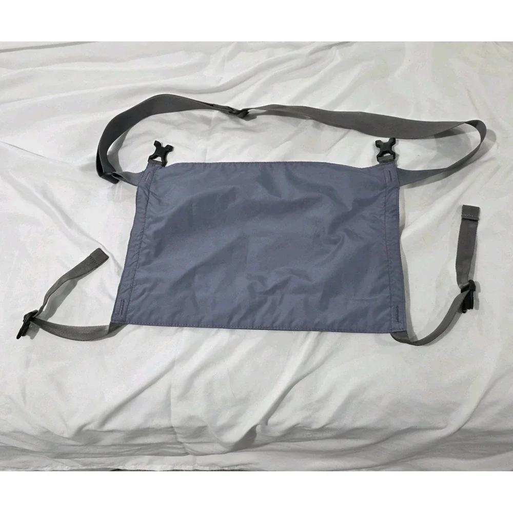 Manduka Go Play 2.0 Yoga Mat Carrier Gray Zip Pouch